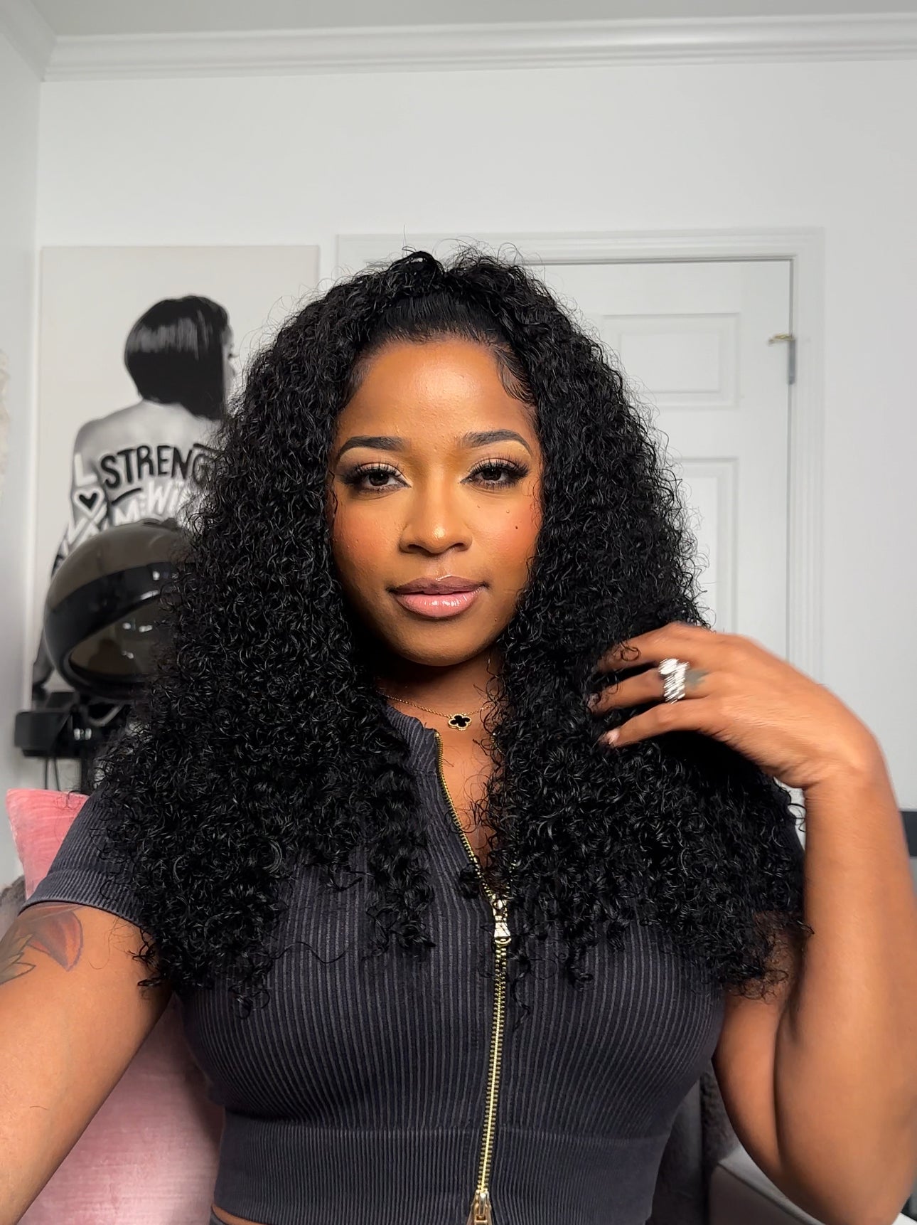 Flip Over Wig- Lace Free Wig (please allow 14-21 business days for shipping)
