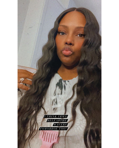 Flip Over Wig- Lace Free Wig