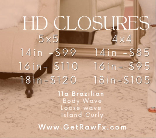 Bailout HD Lace Closure (5X5)